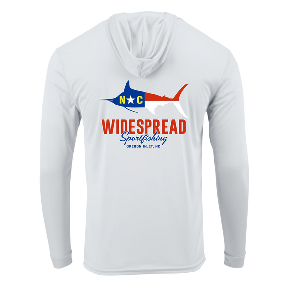 Long Sleeve Marlin Performance Shirt with Hood